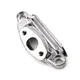 Silver aluminum intermediate flange for Sachs 50/AM A, B, 50_1