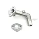 Intake manifold aluminum 14mm slanted with adapter plate for_1