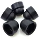 Nut caps set 5 pieces plastic black for M8 width across flat_1