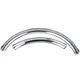 Mudguard set metal chrome 550mm/400mm 55mm for moped, moped,_1