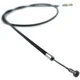 Handbremszug Schwarz für Puch, MC 50 Enduro Cross Mokick MG0_2