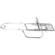 Luggage carrier with rear light holder for Kreidler Flory MF_1