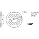 Sprocket Esjot steel 40 teeth for Hercules MK 3 M, 4 5 M MG0_1