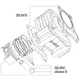 piston kit Polini 165cc 60mm for LML 125, 150 4T (carburetor_1