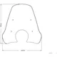 Windschild Puig GTS Touring klar für Vespa GTS 300 2008 PUI2_2