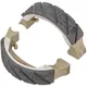 Brake shoes swiing 80x18mm Racing slotted for Puch Maxi 5491_1