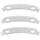 Locking plate set swiing sprocket 6-hole Inox 3-piece for Pu_1