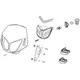 headlight mask Enduro dual optics black 34417_2