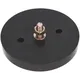 reflector round 55mm red color, screwable 37427_1