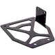 Kennzeichenträger 100x116 Aluminium schwarz 40599_1
