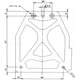 Kennzeichenträger 100x116 Aluminium schwarz 40599_2