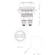 Batterie Trennschalter d=29mm, 3 Funktionen bis 32V 100A 406_2