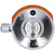 Blinker vorn 80mm orange, Endkappe Chrom für Simson S50, S51_1