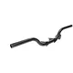 footrest rod black w/ side stand holder plate for Simson S50_1