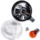 indicator light assy rear 80mm white for Simson S50, S51, S7_1