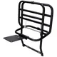 Gepäckträger hinten schwarz klappbar für Vespa PX, LML 42446_1