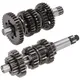 gearbox / gear shaft set 6-speed standard for Minarelli AM6 _1