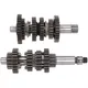 gearbox / gear shaft set 6-speed standard for Minarelli AM6 _2