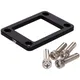 Ansaugspacer Doppler 5mm schwarz für Minarelli AM, Derbi EBE_1