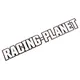 Aufkleber RACING PLANET 15x2,6cm weiß 43561_1