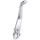 kickstart lever foldable, anodized aluminum, silver for Sims_1
