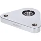 rear wheel bearing plate swiing racing aluminum chrome for P_2