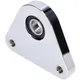 rear wheel bearing plate swiing racing aluminum chrome for P_1