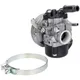 carburetor Dellorto SHA 14/12 P clamp fixation for moped 440_1