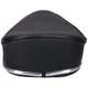 saddle / seat black with chrome trim, 22mm clamp for moped 4_1