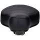 saddle / seat flat 60mm quilted black for Puch, Kreidler, Zü_1