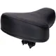 saddle / seat flat 60mm quilted black for Puch, Kreidler, Zü_2