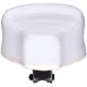saddle / seat new type white with Puch logo for Puch 44330_1