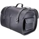 Lederkoffer Echtleder schwarz ca. 26 Liter 38x27x26 für Vesp_1