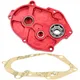 gear cover / transmission cover Racing TPR Factory CNC red a_1