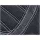 seat cover black, white stitch seam for Vespa GTS 125, 300 4_1