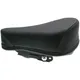 saddle / seat quilted spring-mounted black for moped 48967_1
