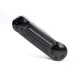 Fork link cover -MOTO NOSTRA, CNC, black shiny, straight for_2
