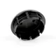 Cap wheel nut / rim Ø=35mm -MOTO NOSTRA, CNC, shiny black- V_3