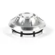 Cap wheel nut / rim Ø=35mm -MOTO NOSTRA, CNC, silver- Vespa _2