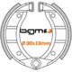Brake shoes -BGM PRO Ø=90x18mm- Piaggio Boxer, Piaggio Bravo_1