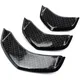 Horn grill insert, chevron set -MOTO NOSTRA, carbon style- V_2