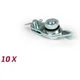 Klemmplättchen-Set Bremse hinten BGM Original Vespa V50, 50N_3