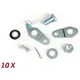 Klemmplättchen-Set Bremse hinten BGM Original Vespa V50, 50N_2