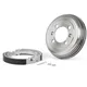 Front brake hub 8" incl. brake shoes -BGM PRO cast iron- Ves_2