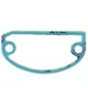 Gear selector box gasket -BGM Pro silicone- Vespa Largeframe_2