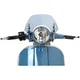 Flyscreen with chromed brackets -MOTO NOSTRA, w=340mm, h=105_2