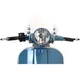 Flyscreen with chromed brackets -MOTO NOSTRA, w=340mm, h=105_2