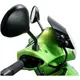 Flyscreen with black brackets -MOTO NOSTRA, w=340mm, h=105mm_3