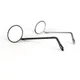 Spiegel links BGM PRO schwarz für Vespa V50, 50N, PV125, ET3_1