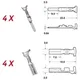 Plug set for wiring loom -BGM PRO- series type 090 SMTO MT s_3